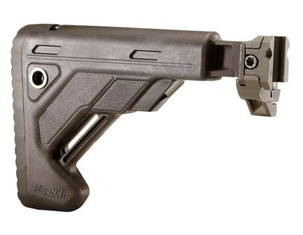 Sig Sauer Polymer Telescoping Folding Stock, Flat Dark Earth - STOCKXFOLDTELEFDE