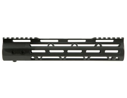 Tacfire Slim M-LOK 10" AR-15 1-Piece Free Float Handguard, Anodized Black - HG08-10