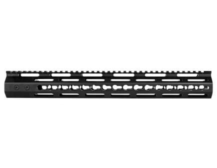 Trinity Force Echo KeyMod 15" 6061 T6 Aluminum Rail, Hardcoat Anodized Black - YGM515KM15