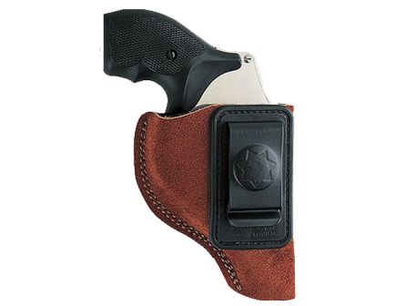 Bianchi Model 6 Right Hand Charter Arms Ultra Lightweight Inside-The-Waistband Holster, Rust Suede Tan - 10382