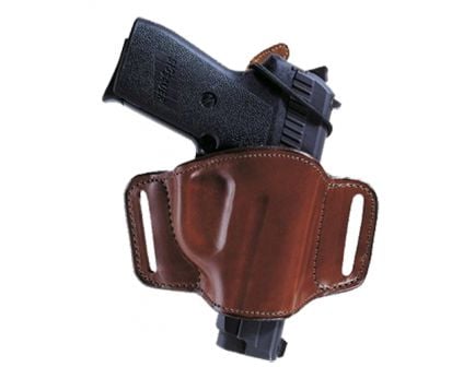 Bianchi Minimalist Right Hand S&W Sigma .380 Compact Open-Top Holster w/ Slot, Plain Tan - 19256