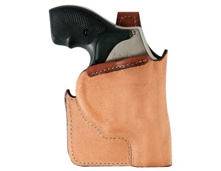 Bianchi 152 Pocket Piece Right Hand Ruger LCR Concealment Holster, Plain Tan - 25204