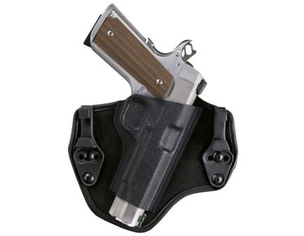 Bianchi Allusion 135 Suppression Size 13 Right Hand Glock 17 Inside-The-Waistband Holster, Plain Black - 25744