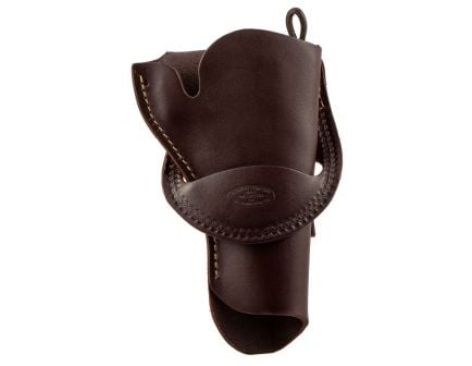 Hunter Company Crossdraw Right Hand 4.625" Single Action Handgun Hip Holster, Brown - 109040