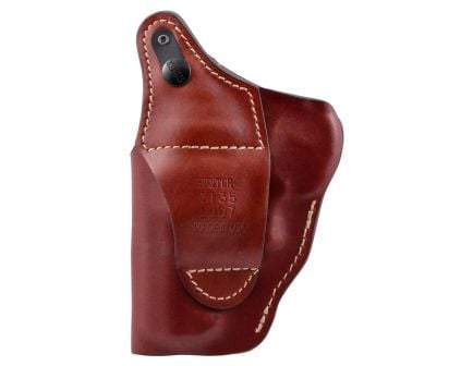 Hunter Company Pro-Hide Right Hand Ruger Alaskan High Ride Holster w/ Thumb Break, Brown - 1135