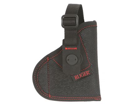 Allen Firebird MQR Size 11 Right Hand Ruger LCP/LCP II Holster, Textured Black w/ Red Logo - 27101