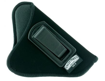Uncle Mike's Size 0 Right Hand 2" to 3" Small/Medium Autos Inside-The-Pant Open Style Holster, Textured Black - 89001