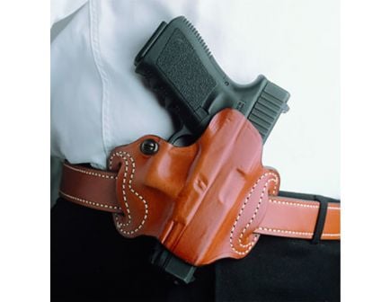 DeSantis Gunhide Thumb Break Mini Slide Right Hand Glock 26/27/31/32/33/36 Holster, Smooth Black - 086BAE1Z0