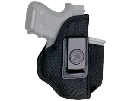DeSantis Gunhide Pro Stealth Ambidextrous Hand Medium/Long Frame Auto Inside-The-Waistband Holster, Textured Black - N87BJ88Z0