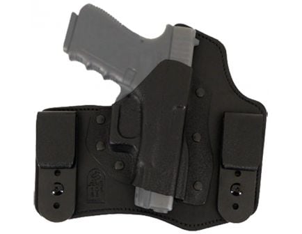 DeSantis Gunhide Intruder Right Hand Springfield XDM 9mm/40 4.5" Inside-The-Waistband Concealment Holster, Smooth Black - 105KA88Z0