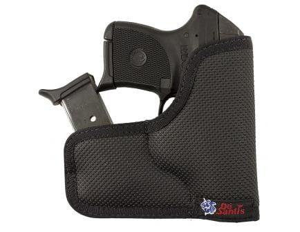 DeSantis Gunhide Ammo Nemesis Ambidextrous Hand S&W J Frame 2" Inside-The-Pocket Holster, Black - M33BJN3Z0