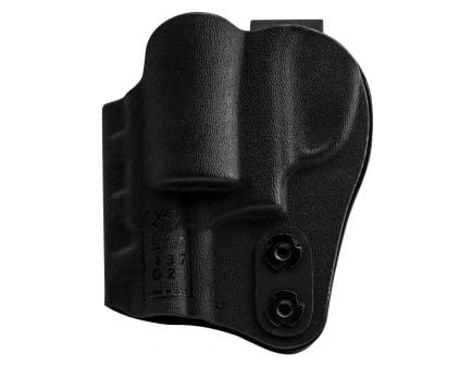 DeSantis Gunhide Slim-Tuk Ambidextrous Hand S&W J Frame Inside-The-Waistband Holster, Plain Black - 137KJ02Z0