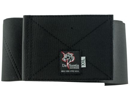 DeSantis Gunhide Option 4 Belly Band Extra Large Ambidextrous Hand Glock Inside-The-Waistband Holster, Black - 061BJG4Z0