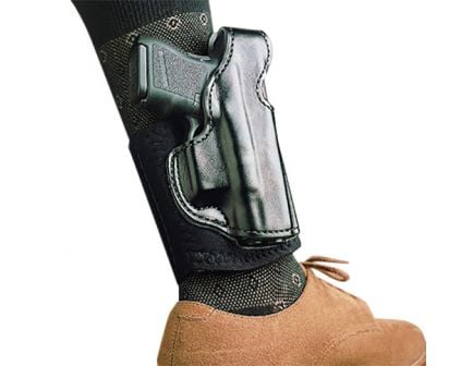 DeSantis Gunhide Die Hard Ankle Rig Right Hand SIG P365 Concealment Holster, Smooth Black - 014PC8JZ0