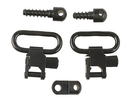 Uncle Mike's 1" Quick Detach Sling Swivel for Ruger, Black - 14612