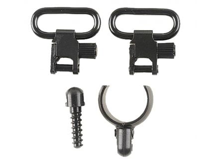 Uncle Mike's 1" Quick Detach Magnum Band Single and Over Under Swivel for Some 20s, Black - 15932