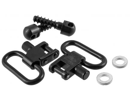 Blackhawk Lok-Down 1" Bolt Action Wood Screw Swivel Set, Blue - 70SW04BK