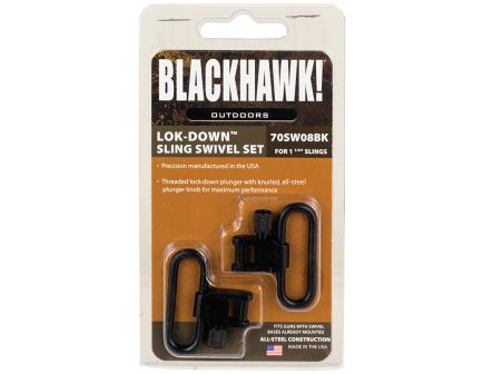Blackhawk Lok-Down 1.25" Swivel Set, Blue - 70SW08BK