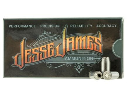 Ammo Inc Jesse James Black Label 180 gr Hollow Point .40 S&W Ammo, 50/box - 40180HPJJ