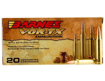 Barnes Bullets VOR-TX 62 gr TSX Boat Tail 5.56 Ammo, 20/box - 31190
