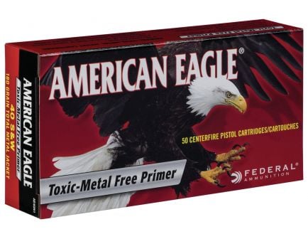 Federal American Eagle Indoor Range Training 180 gr Full Metal Jacket .40 S&W Ammo, 50/box - AE40N1
