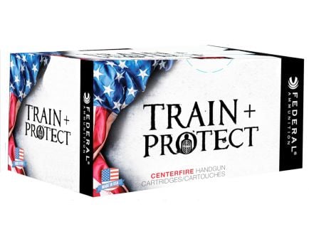 Federal Train + Protect 230 gr Jacketed Hollow Point .45 ACP Ammo, 50/box - TP45VHP1