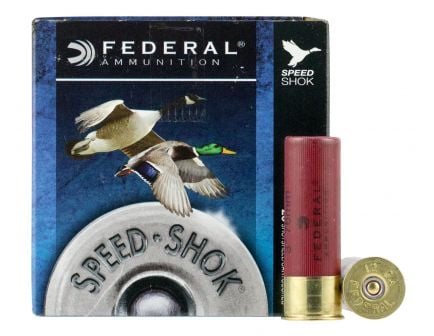 Federal Speed-Shok 3" 12 Gauge Ammo 1, 25/box - WF142 1
