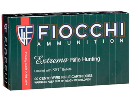 Fiocchi Extrema Rifle Line 165 gr Sierra GameKing Boat Tail Hollow Point .308 Win Ammo, 20/box - 308GKB