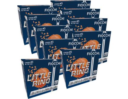 Fiocchi Exacta Clay Target Line Little Rino 2.75" 12 Gauge Ammo, 250 Rounds - 12TX75