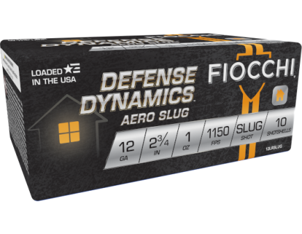 Fiocchi Extrema Aero 12 Gauge 2.75" Slug, 10 Rounds - 12LRSLUG