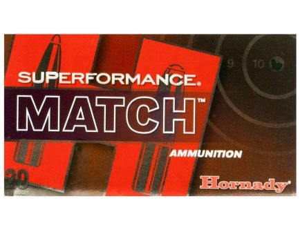 Hornady Superformance Match 168 gr ELD-Match .308 Win Ammo, 20/box - 80963