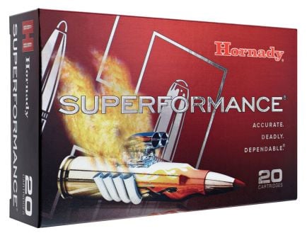 Hornady Superformance 129 gr SST .260 Rem Ammo, 20/box - 8552