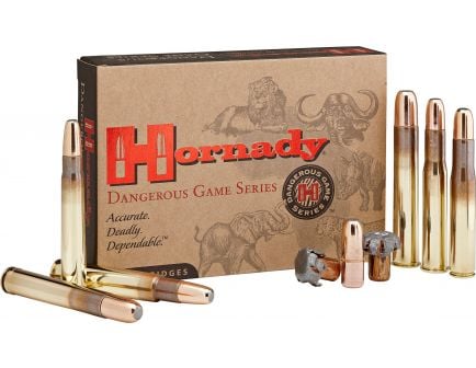 Hornady Dangerous Game 400 gr DGX Bonded .404 Jeffery Ammo, 20/box - 82381