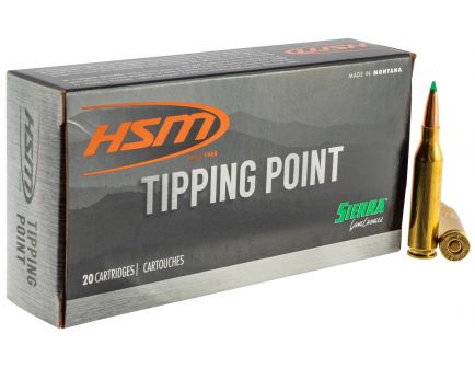 HSM Ammunition Tipping Point 140 gr Sierra GameChanger .270 Win Ammo, 20/box - HSM-270-16-N