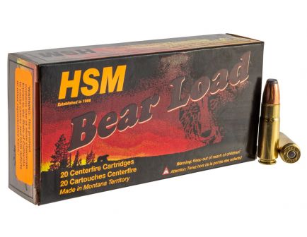 HSM Ammunition Bear Load 350 gr Jacketed Soft Point .458 Socom Ammo, 20/box - HSM-458Socom-1-N
