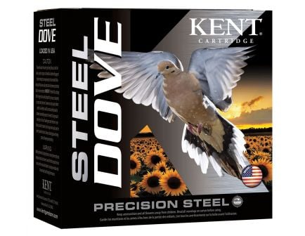 Kent Cartridge Steel Dove 12 Gauge Shotgun Shells 2.75" #6, 25rds