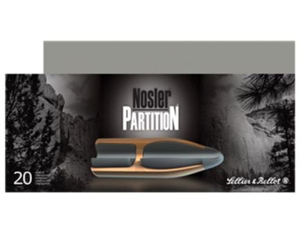 Sellier & Bellot 180 gr Nosler Partition .30-06 Spfld Ammo