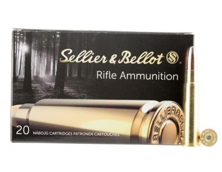 Sellier & Bellot 180 gr Semi-Jacketed Soft Point .303 British Ammo, 20/box - SB303C