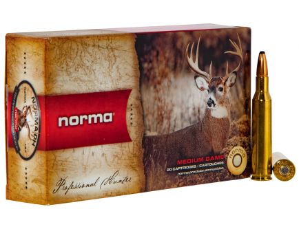Norma Ammunition American PH 100 gr Soft Point .257 Roberts Ammo, 20/box - 20166042