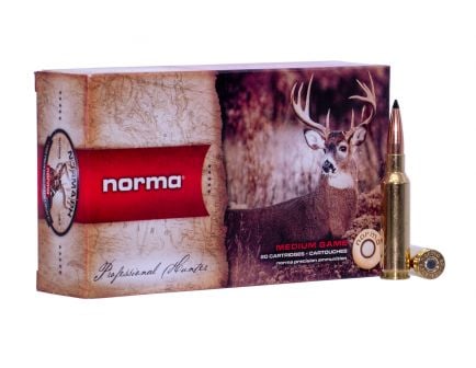 Norma Ammunition American PH 130 gr Scirocco II 6.5 Crd Ammo, 20/box - 20166302