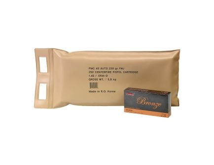 PMC Ammunition Bronze 230 gr Full Metal Jacket .44 S&W Spl Ammo, 250/box - 45ABP
