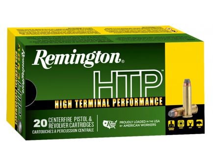 Remington HTP 180 gr Jacketed Hollow Point .40 S&W Ammo, 20/box - RTP40SW2A