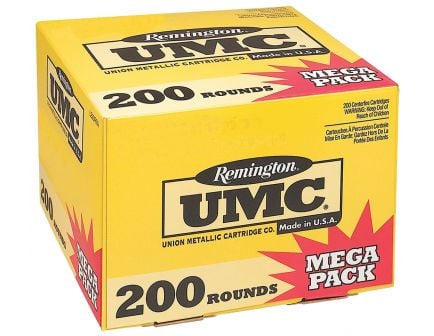 Remington UMC 55 gr Full Metal Jacket .223 Rem Ammo, 200/box - L223R3A