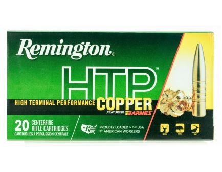 Remington HTP Copper 168 gr Barnes TSX .308 Win Ammo, 20/box - HTP308W