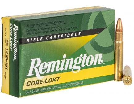 Remington Core-Lokt 200 gr Pointed Soft Point .35 Whelen Ammo, 20/box - R35WH1