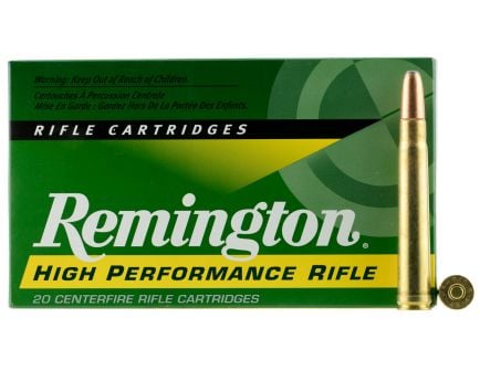 Remington High Performance 270 gr Soft Point .375 H&H Mag Ammo, 20/box - R375M1