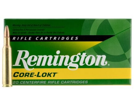 Remington Core-Lokt 100 gr Pointed Soft Point 6mm Rem Ammo, 20/box - R6MM4