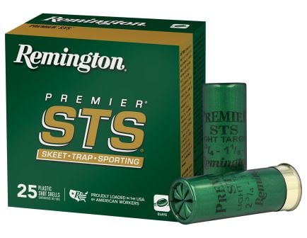Remington Premier STS Target Load 12Ga 2.75" #7.5 1-1/8oz, 25rds - STS12L7