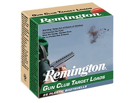 Remington Gun Club 2.75" 12 Gauge Ammo 8, 25/box - GC1218