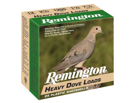 Remington Heavy Dove Loads 2.75" 20 Gauge Ammo 8, 25/box - RHD208
